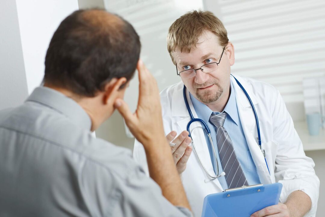 gydytojo paskyrimas dėl bakterinio prostatito